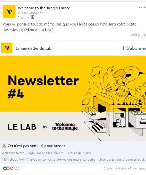 Posts Linkedin