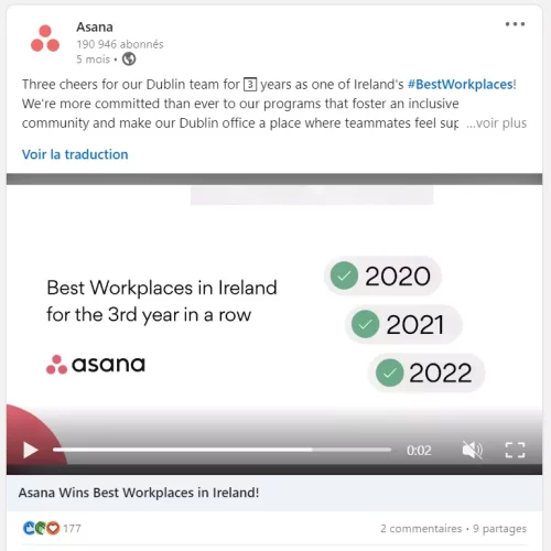 Posts Linkedin