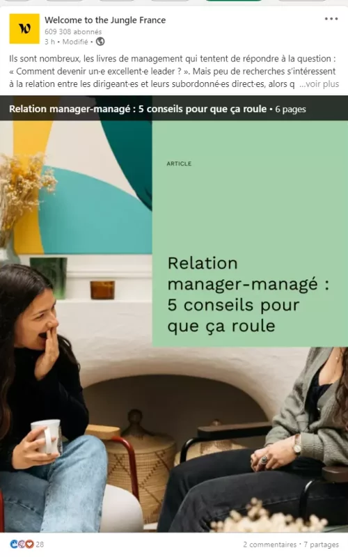 Posts Linkedin
